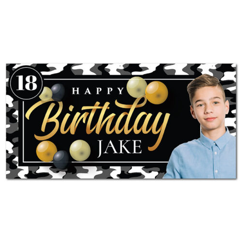 18th Birthday Banner - Army