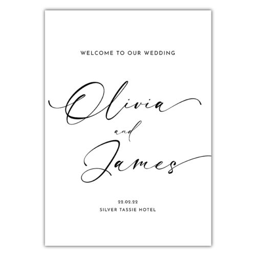 Welcome To The Marriage Sign - Charcoal