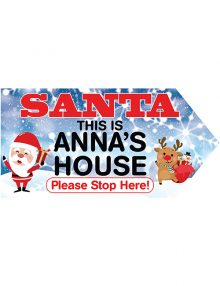 Personalised Snowflake Sign