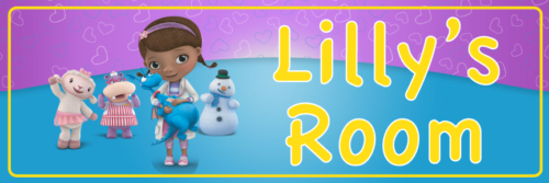 Doc Mc Stuffins - Bedroom Door Sign