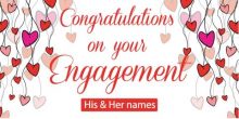 Engagement Banner - White