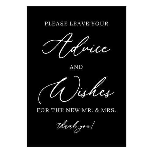 Well Wishes Sign - Charcoal