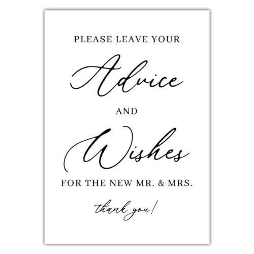 Well Wishes Sign - Ivory