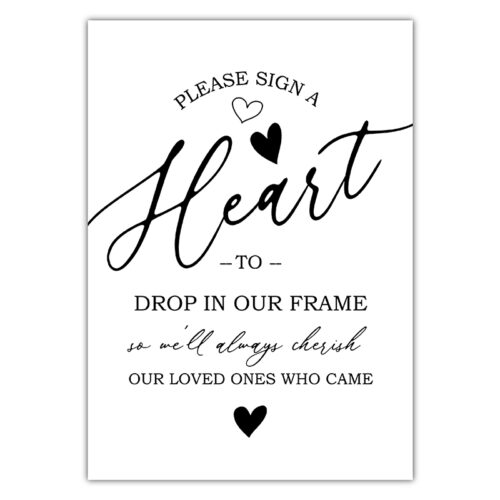 Sign A Heart Sign - Ivory