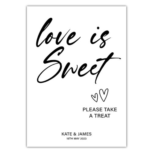 Sweet Treat Sign - Ivory