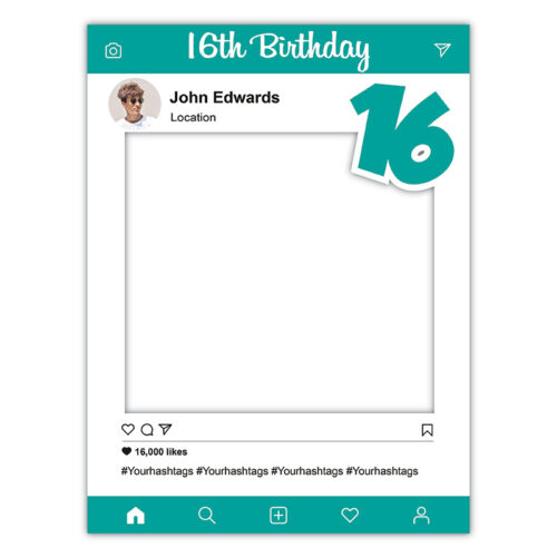 Instagram Frame - 16th Boy