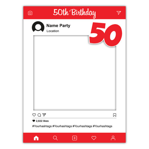 Instagram Frame - 50th Birthday