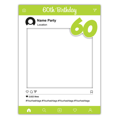 Instagram Frame - 60th Birthday