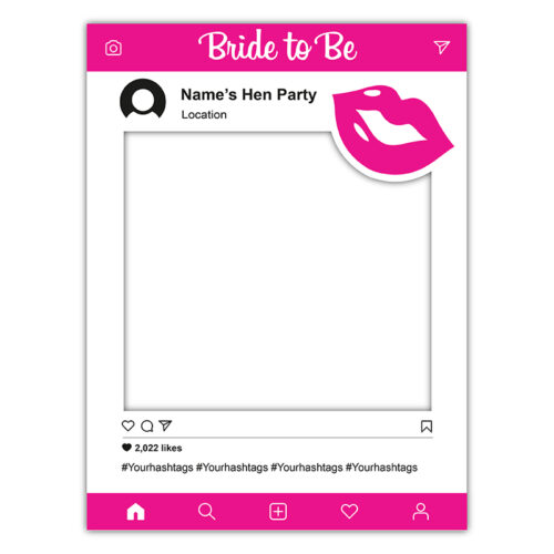 Instagram Frame - Bride To Be