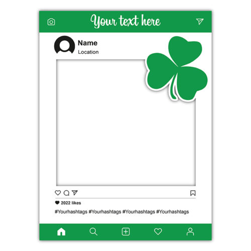 Instagram Frame - Green