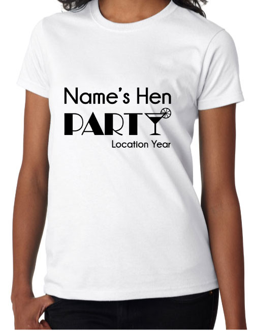 Hen T-Shirts - Cocktail