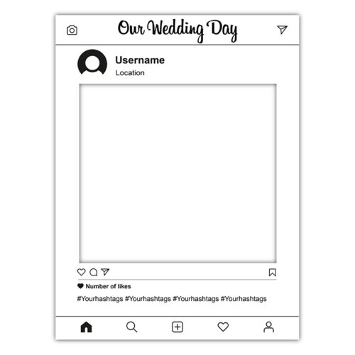 Instagram Frame - Wedding