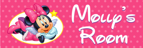 Minnie Mouse - Bedroom Door Sign