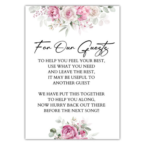 For Our Guests Sign - Ivory