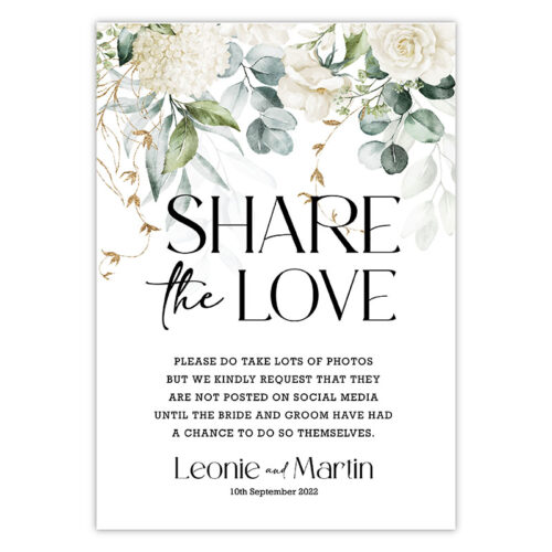 Private Sign - Ivory