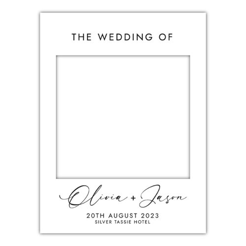 Wedding Frame - Ivory