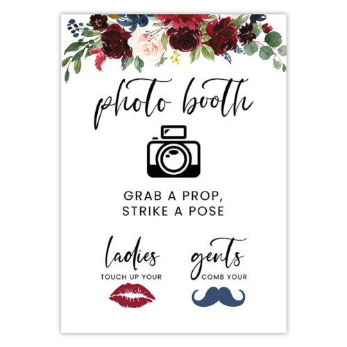 Photobooth Sign - Colour