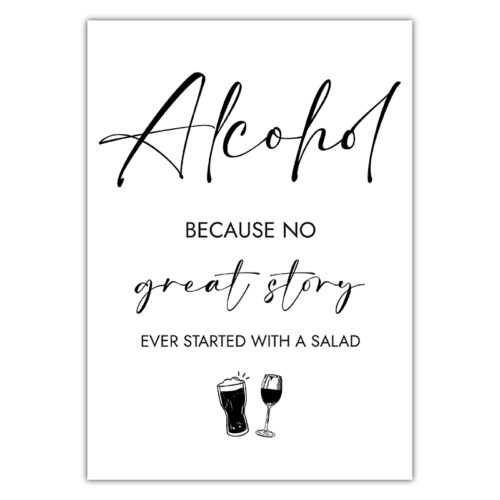 Alcohol Sign