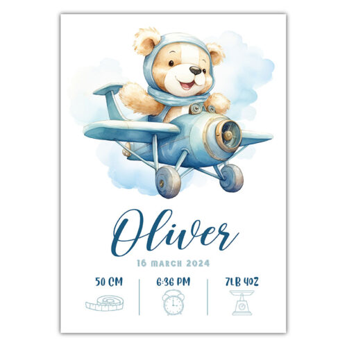 Plane - Bedroom Wall Sign