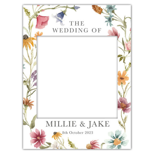 Wedding Frame - Wildflower