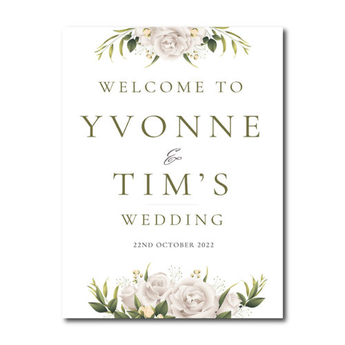 Welcome Sign - Elegant