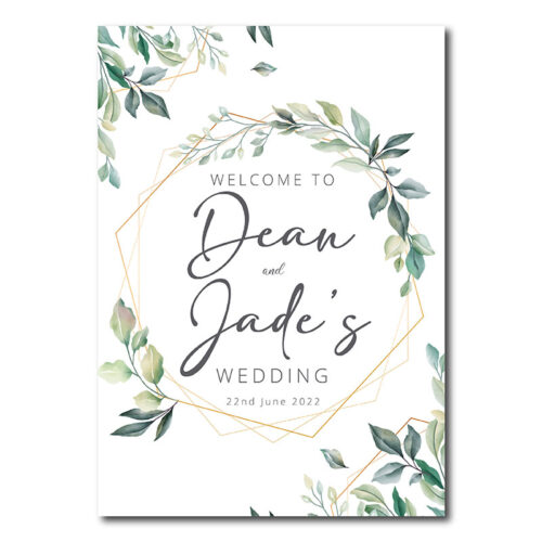 Welcome Sign - Foliage