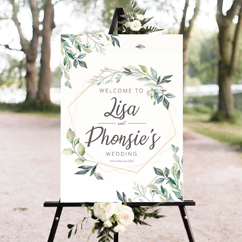 Welcome Sign - Foliage - Image 2