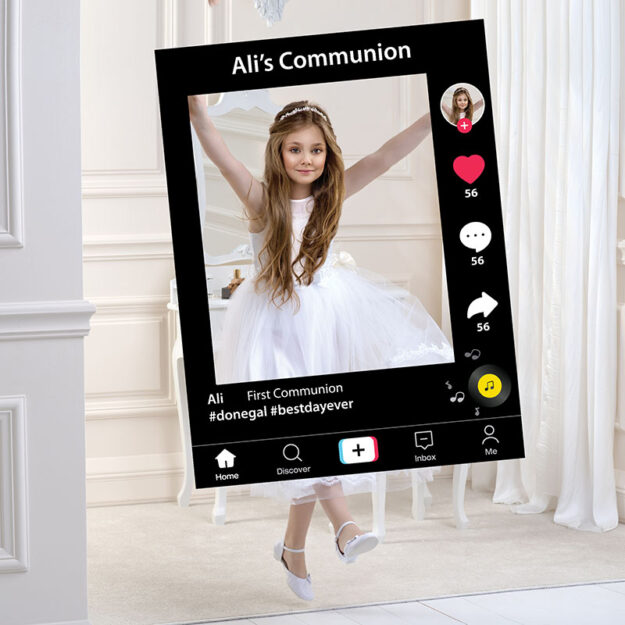 Personalised TikTok Frame | View our wide range of Social Media Frames
