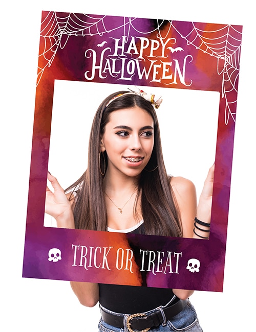 Halloween Frame - Spiderweb | Photo Frames For All Occasions