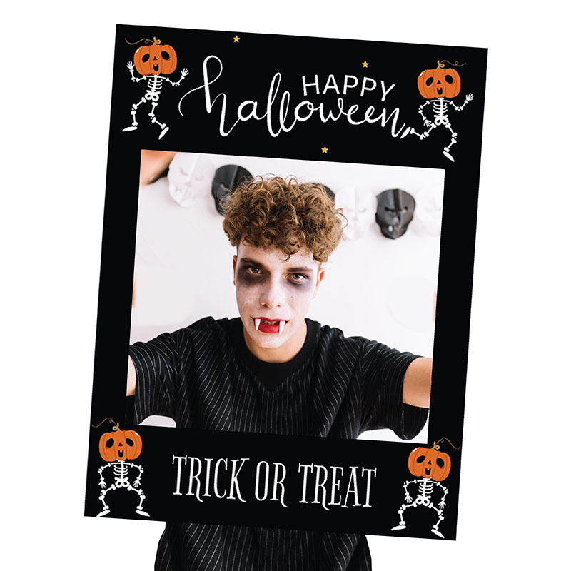 Halloween Frame - Skeleton - Image 2