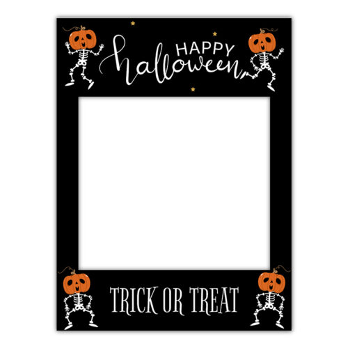 Halloween Frame - Skeleton
