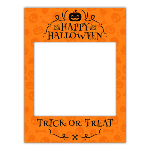 Halloween Frame - Pumpkin
