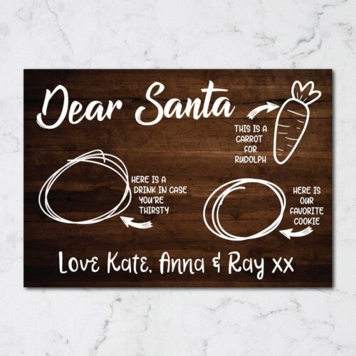 santa placemat