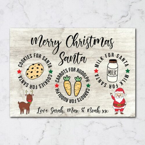Santa's Treats Placemat