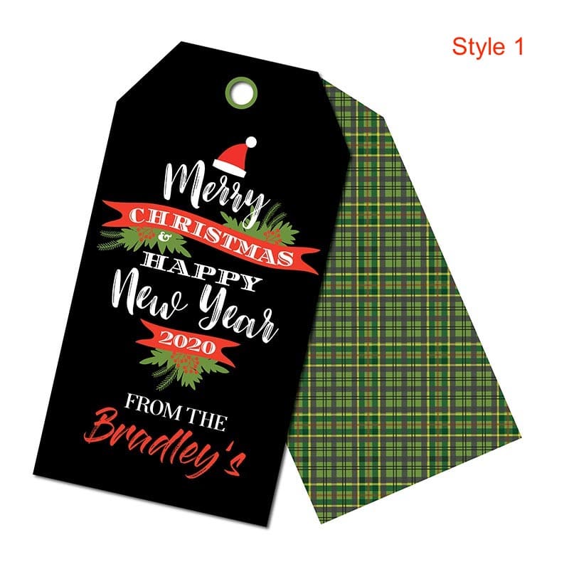 Christmas Door Tags