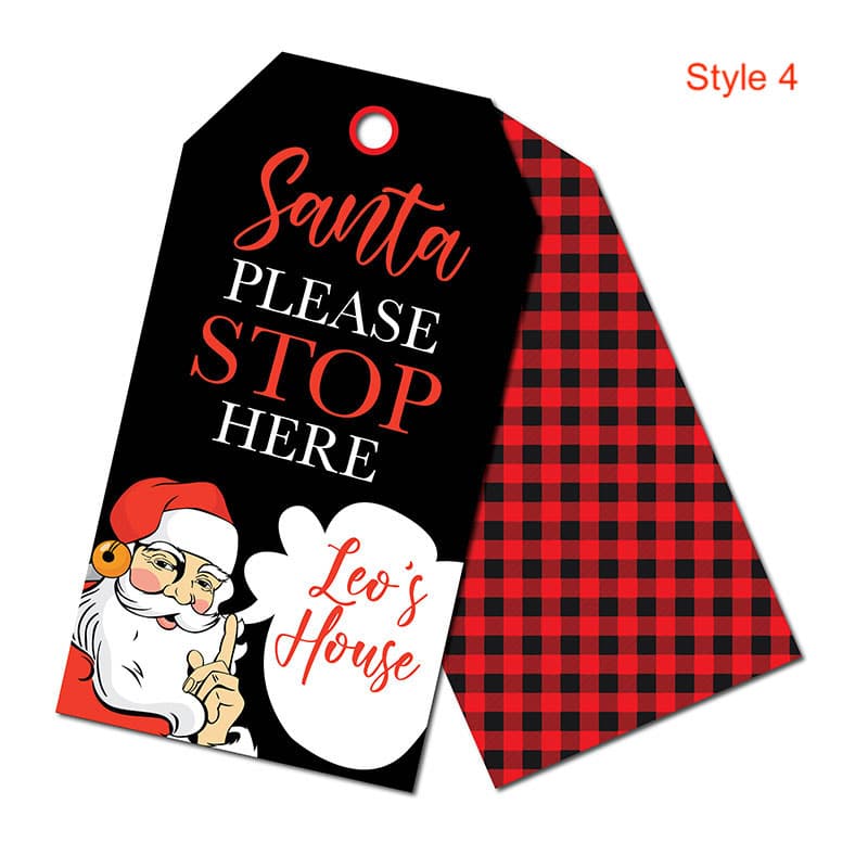 Christmas Door Tags