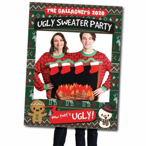 Ugly Sweater Selfie Frame
