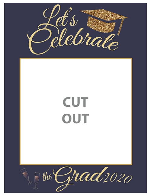 graduation photo frame