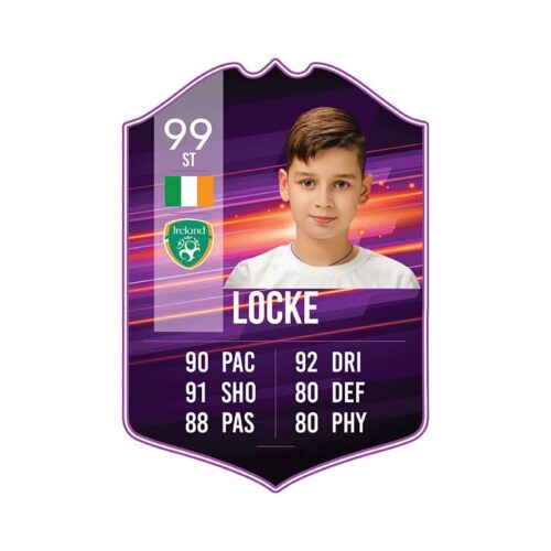 FUT personalised card