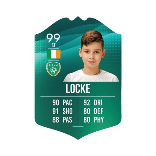 football player Card