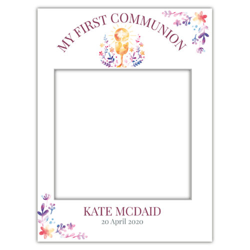 My First Communion Frame - Elegant