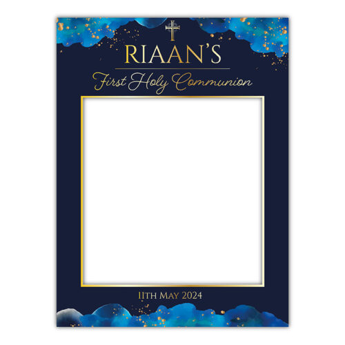 Holy Communion Frame - Navy
