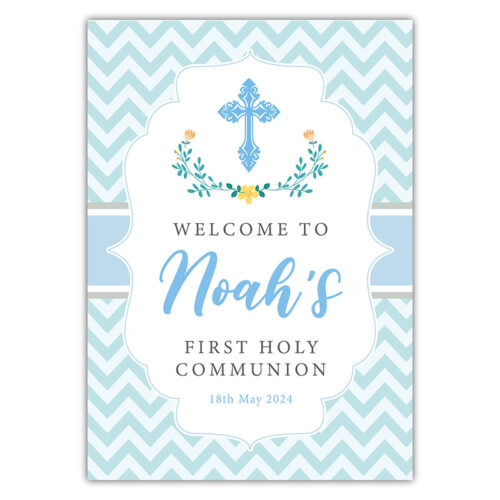 Communion Welcome Sign - Shevrons