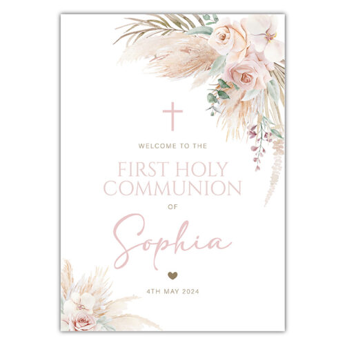 Communion welcome boho