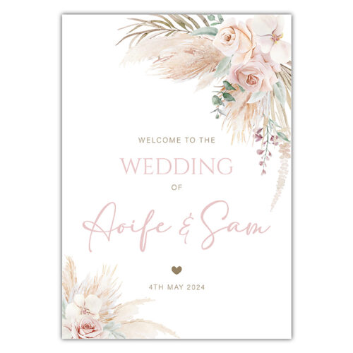 Welcome Sign - Boho