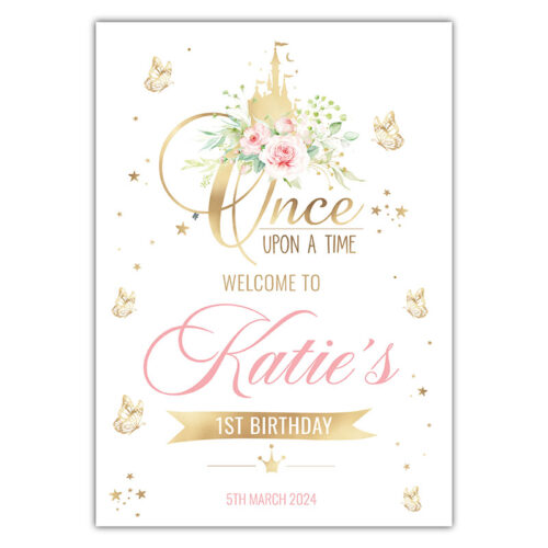 Birthday Welcome -  Princess