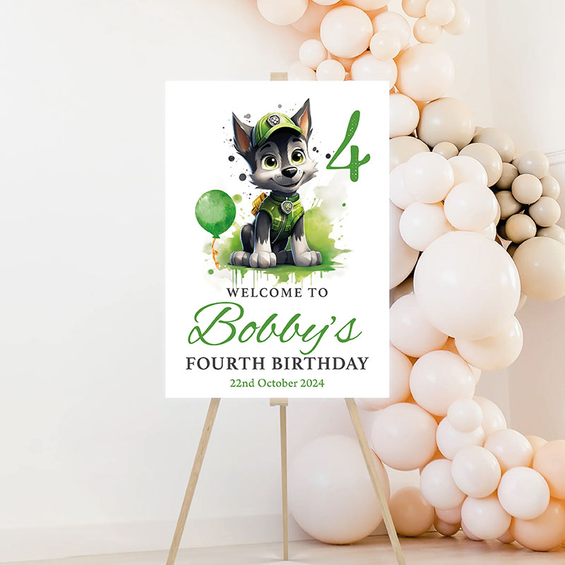 Birthday Welcome - The Recycling Pup - Image 2