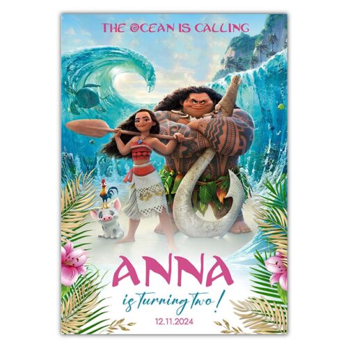 Birthday Welcome -  Moana