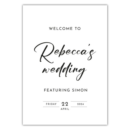 Welcome Sign - Featuring