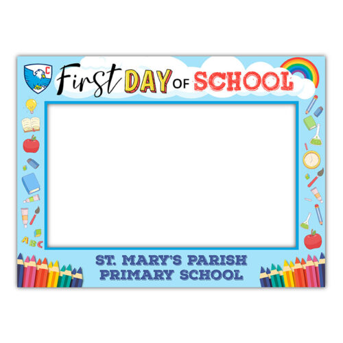First Day Of School Frame Landscape
